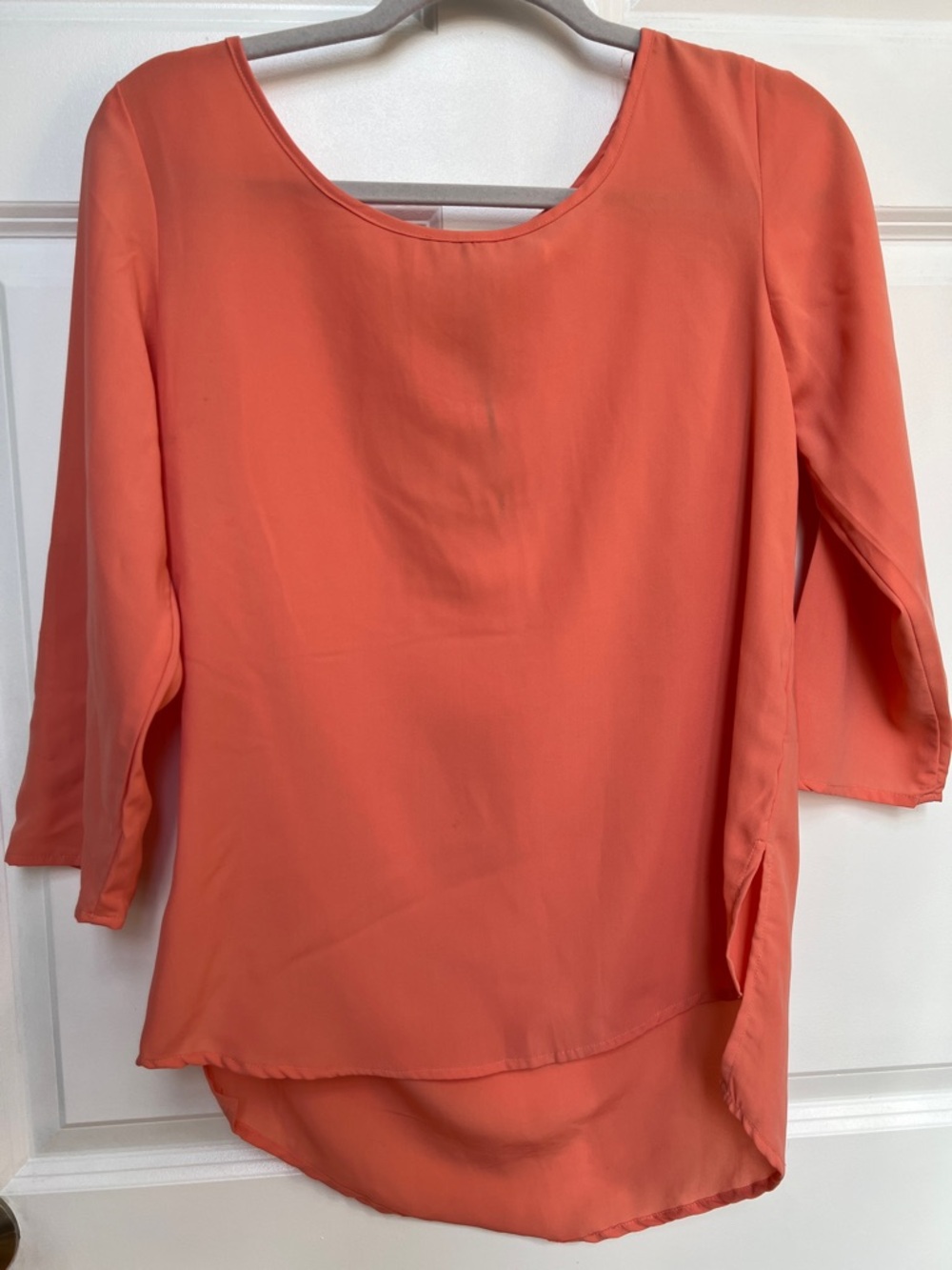 Women's Coral Scoop Neck Blouse by Japna
